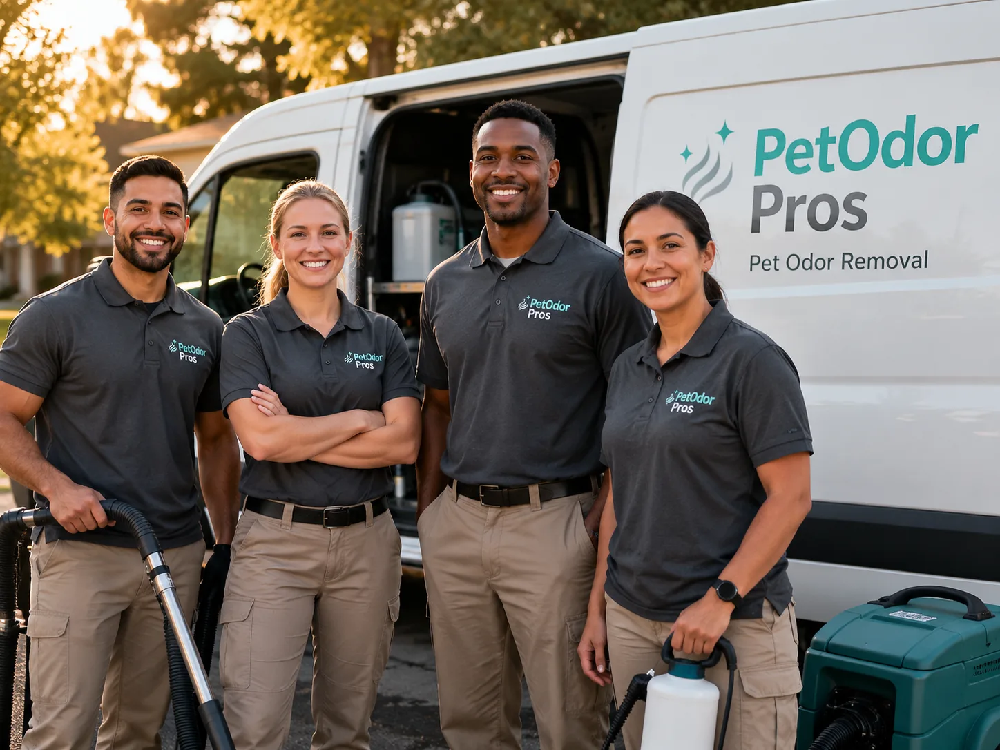 Pet Odor Removal team serving Brentford, SD